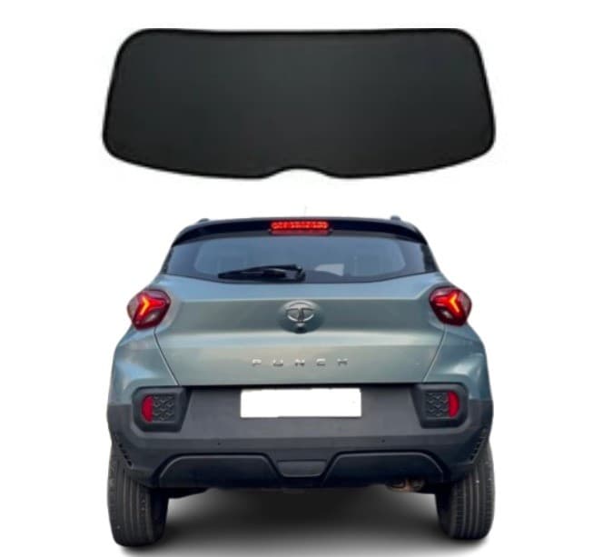 Sunshade for Tata Punch Rear Windshield - 1