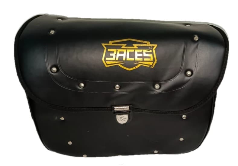 Leatherette Motor Bike Side Bag