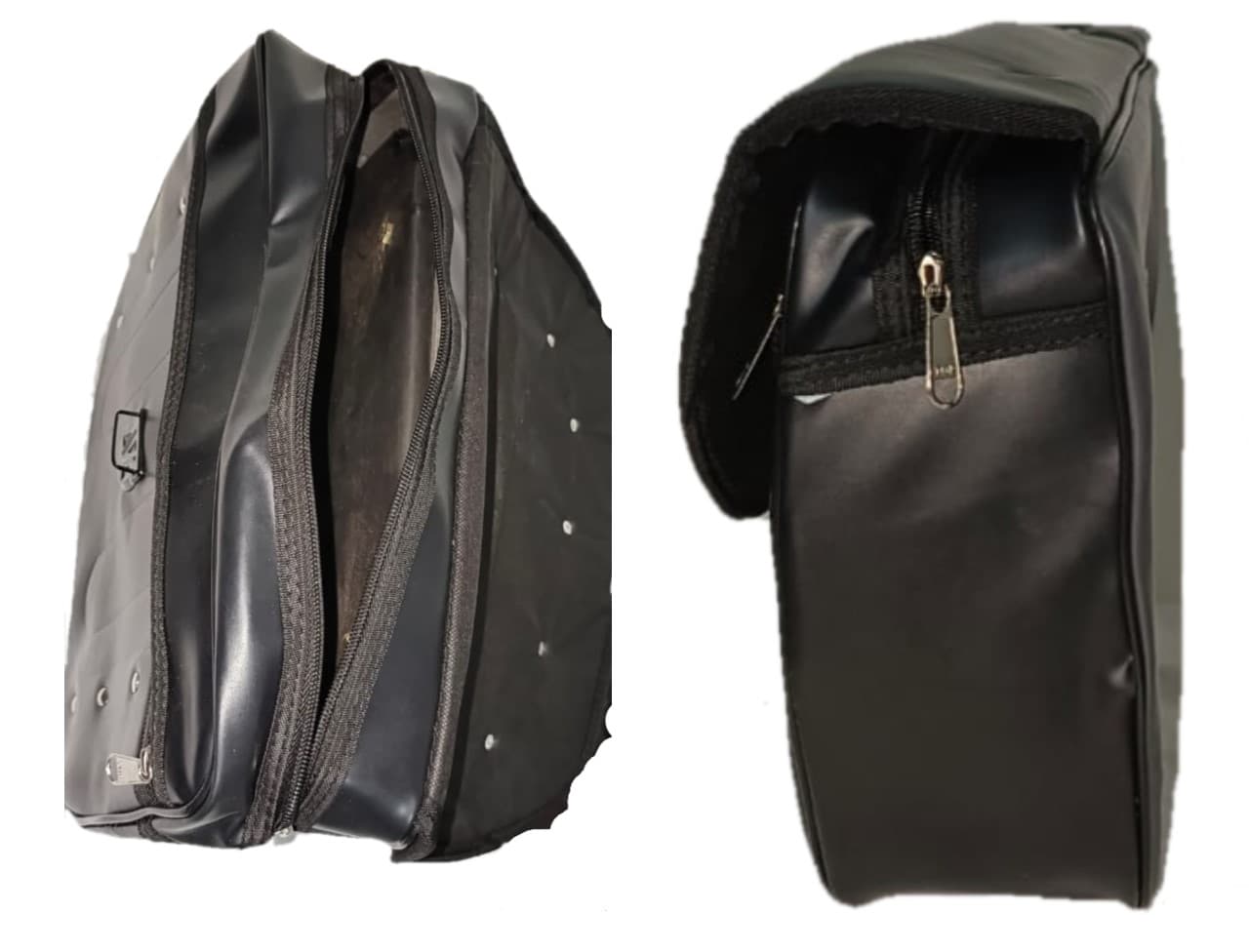 Leatherette Motor Bike Side Bag - 2