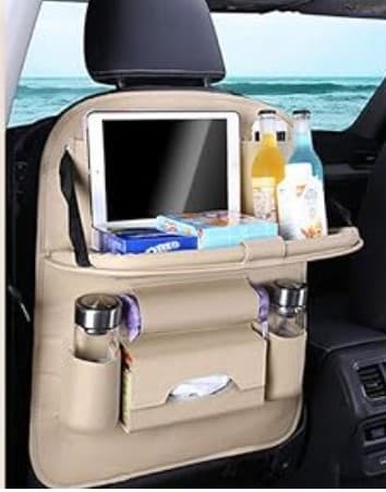 Car Back Seat Organiser (PU Leather)