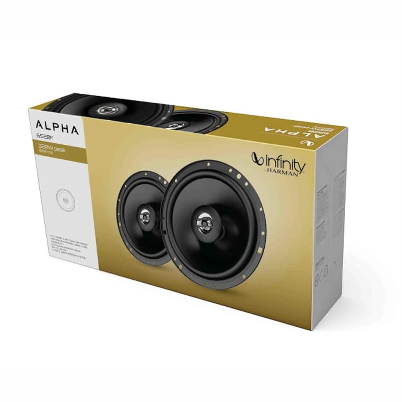 Infinity 6520F Alpha Series 6 1/2 Inch 320W Co-axial Speaker