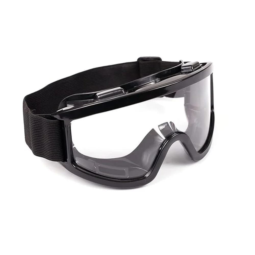 Motorbike Dirt Bike Racing Transparent Goggles with Adjustable Strap - 1 Motorbike Dirt Bike Racing Transparent Goggles with Adjustable Strap - 1