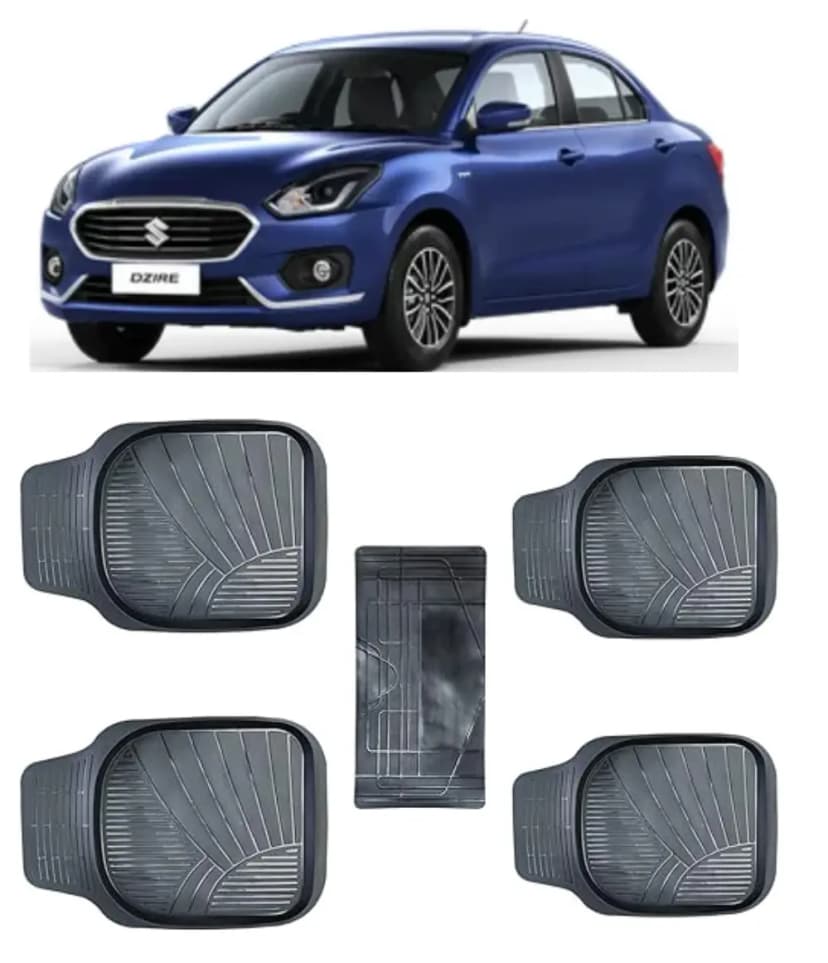 Suzuki Dzire Tray Shape Car Floor Mats
