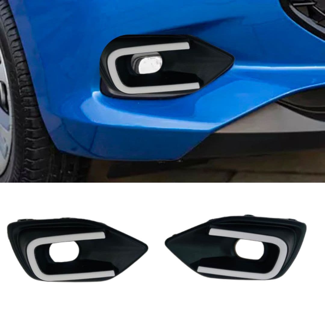 Fog Light DRL (Daytime Running Lights) With Indicator For Suzuki Swift 2024 Facelift - 1 Fog Light DRL (Daytime Running Lights) With Indicator For Suzuki Swift 2024 Facelift - 1